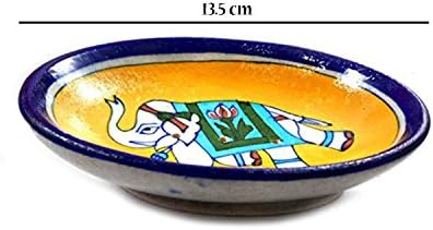 India Meets India Handmade Ceramic Soap Dish Tray