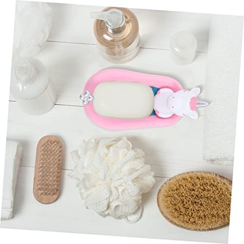 Luxshiny Acrylic Unicorn Bar Soap Holder