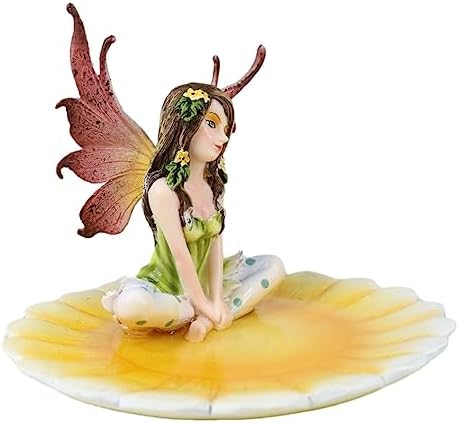 Sunflower Fairy Soap Dish Figurine by Ebros Gift