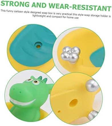 ABOOFAN Cartoon Animal Soap Dish Holder