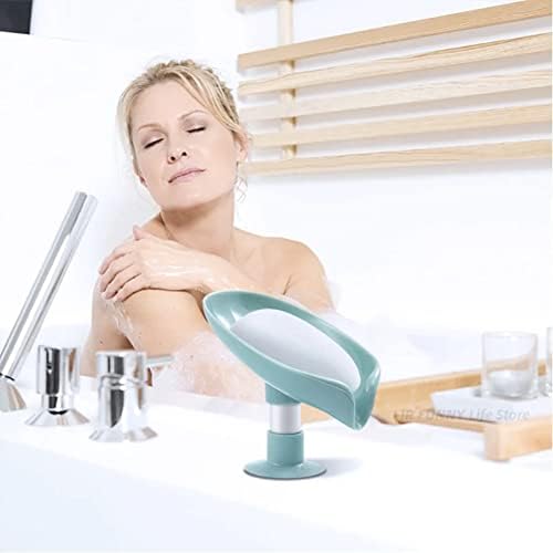 2PCS Suction Cup Soap Dish for Bathroom and Kitchen Use
