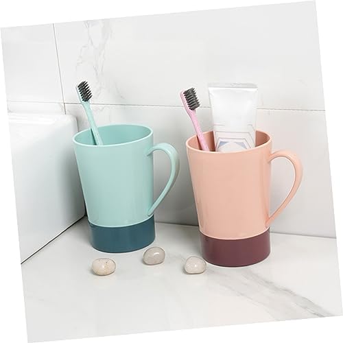 4-Piece Travel-Friendly PP Material Toothbrush Cup Rinsing Holder