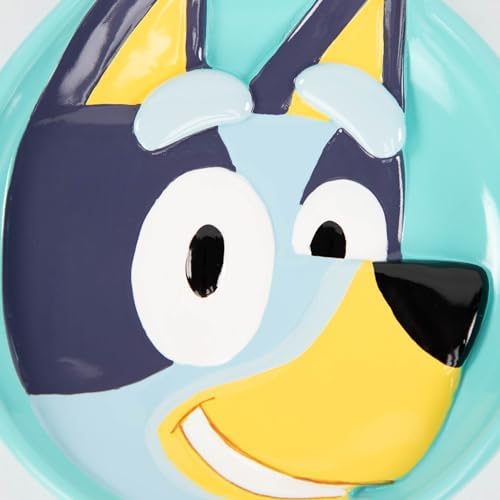 Jay Franco Playful Blue Resin Kids Bathroom Soap Dish