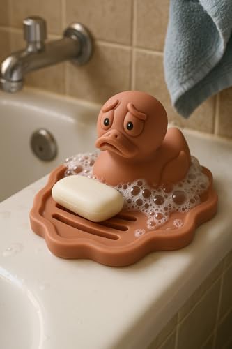 Adorable Quicksand Duck Soap Dish