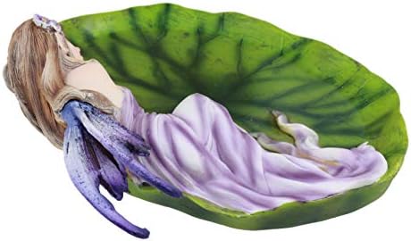 Ebros Under the Starry Night Lavender Fairy Soap Dish Figurine