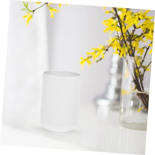 2-Piece Reusable Bathroom Tumbler Toothbrush Cups Pure Safe and Convenient