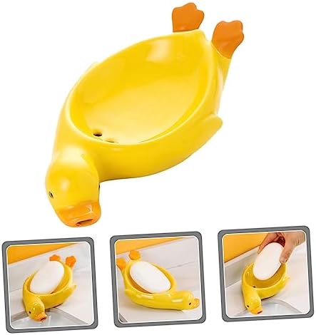LIFKICH Animal-Design Ceramic Soap Container