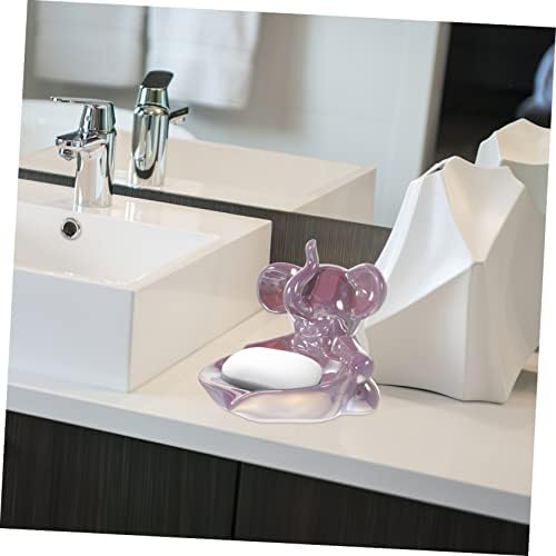 HoliBANNA - Stylish Ceramic Elephant Soap Holder for Boys and Girls
