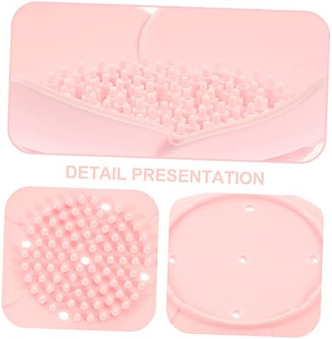 Flower-Shape Silicone Soap Dish Holder for Home Kitchen