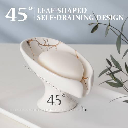 Self-Draining Soap Dish Set by ANTISS HOME