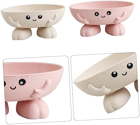Luxshiny 2-Piece Cartoon Soap Holders