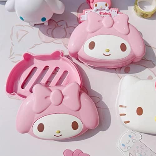 My Melody Design Cute Pink Travel Soap Case