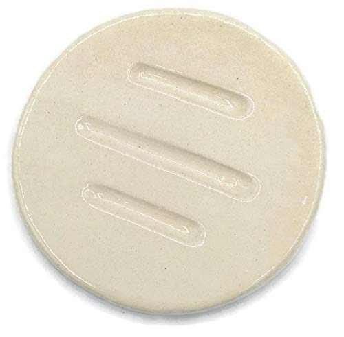 Handmade Multi-Layer Ceramic White Bar Soap Dish