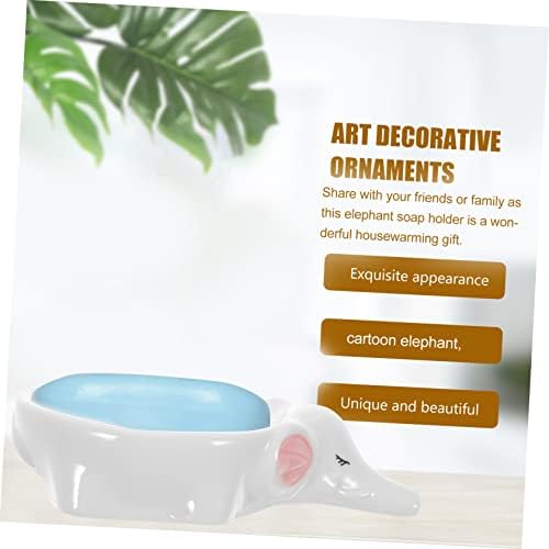 Adorable Ceramic Elephant Soap Dish