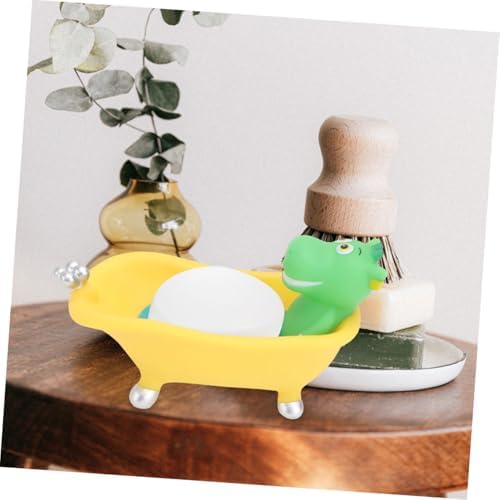 2pc Cute Cartoon Animal Soap Holder