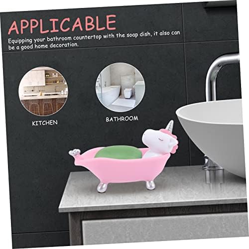 Kontonty Kids Compact Unicorn Bathtub Soap Dish