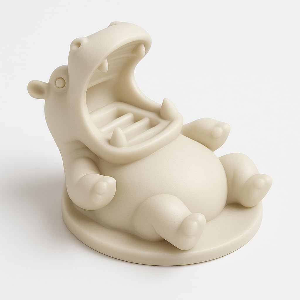 Adorable Hippo Design Soap Dish