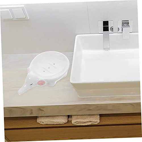 Cartoon Elephant Self-Draining Soap Dish