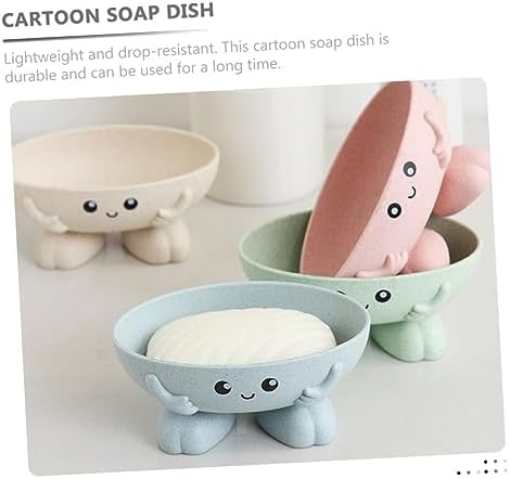 Gleavi Cartoon Travel Soap Draining Holder