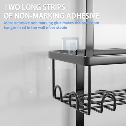 Stylish 3-Tier Hanging Shower Caddy for Your Bathroom