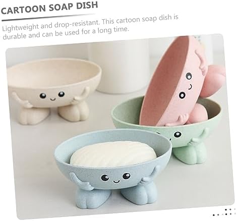LIFKOME Bar Soap Draining Dish Holder Tray