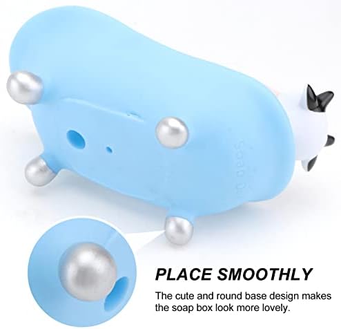 Cartoon Animaldrainer Bath Soap Holder for Bathroom Storage