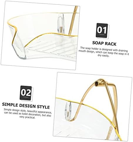 Stylish Bar Soap Draining Dish