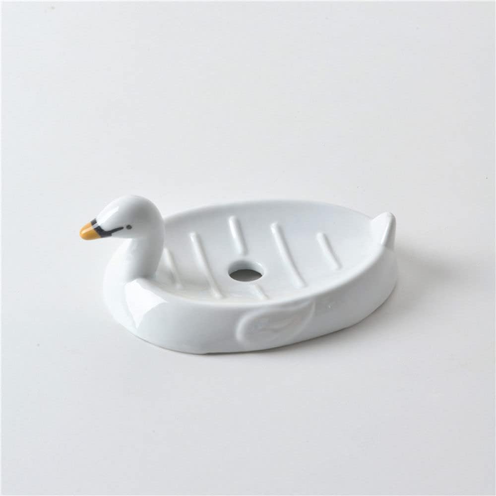 CECEKELE Cartoon Soap Dish for Kids Bathroom