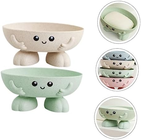 LIFKOME Bar Soap Draining Dish Holder Tray