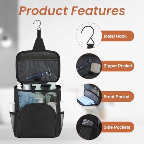 KUSOOFAShower Caddy ToteQuick Dry shower BagPortableCollege Students Use