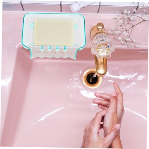 Fixoshee Green Cup Kitchen Bath Soap Holder