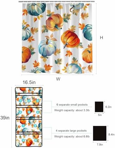 The Perfect Shower Curtain Organizer Easy to Install Waterproof and Durable