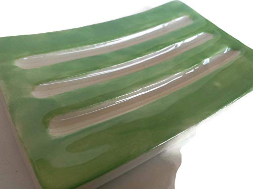 Handmade Long Green HandmadeSoapDish