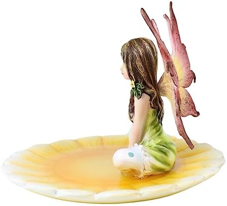 Sunflower Fairy Soap Dish Figurine by Ebros Gift