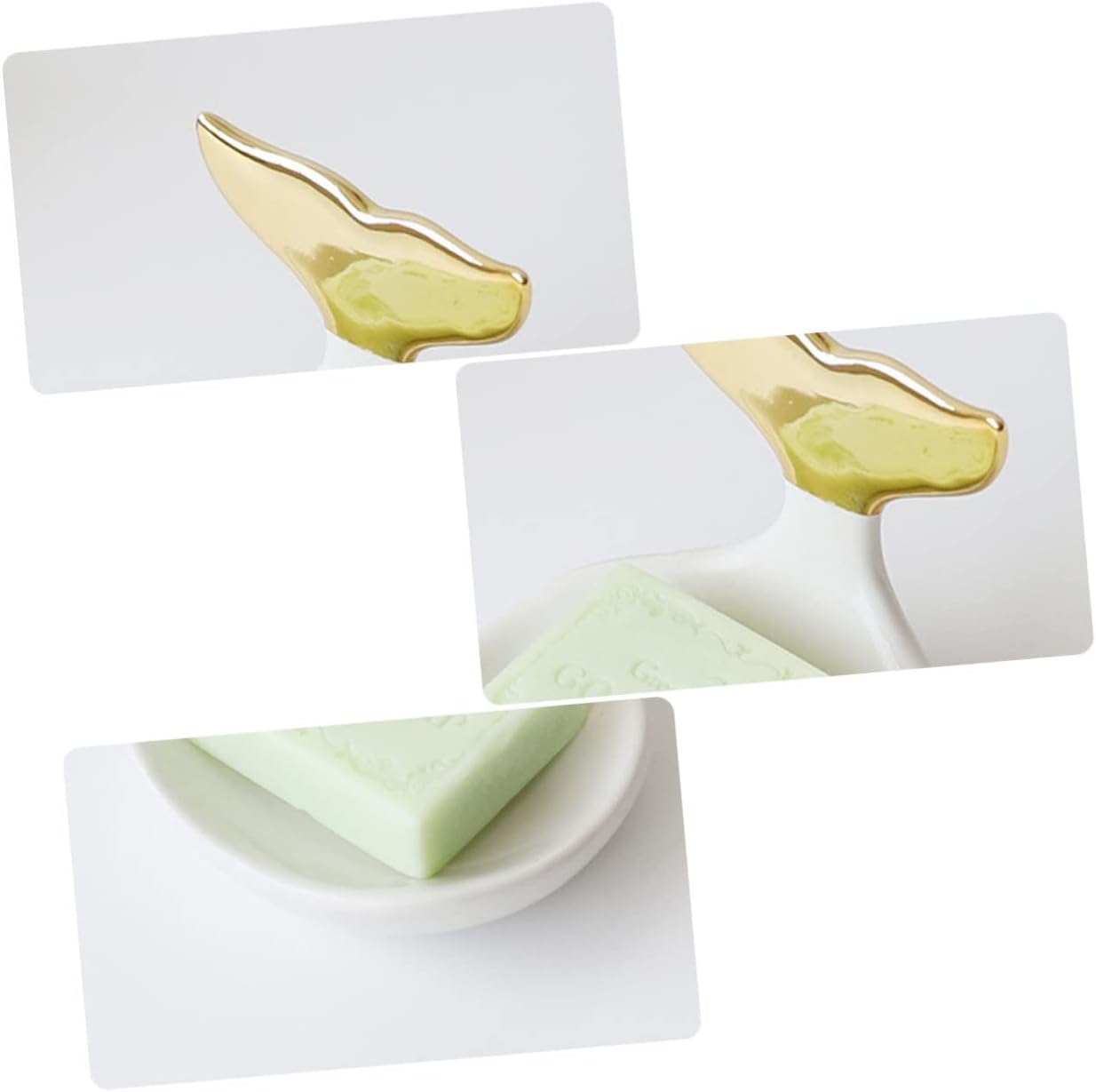 Modular Molecularsoap holder for Home Kitchen White