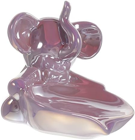 Elephant Ceramic Soap Tray - Durable Elegant Design for Home Kitchen
