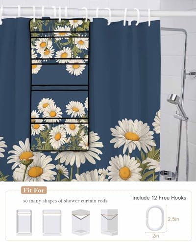 Floral Chrysanthemum Mesh Caddy Organizer