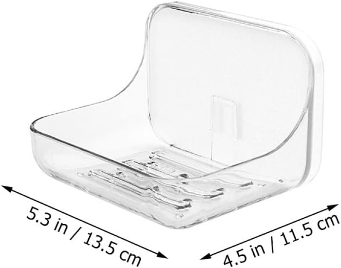 Victorasky Acrylic Wall-Mounted Bathroom Soap Dish
