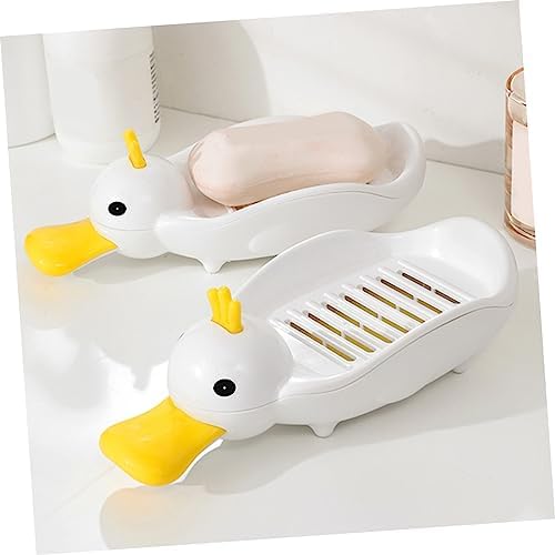 Alipis Cute Duck Soap Dish