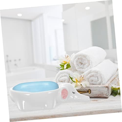 Cartoon Elephant Self-Draining Soap Dish
