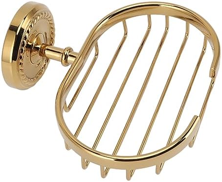 Fafeicy Metal Soap Holder Self-Draining Wall-Mounted