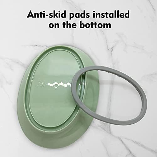 Eco-Friendly 3-Pack Soap Dish Holder with Drain Durable Easy to Clean