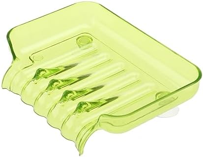 Innovative Suction Soap Dish for Green Drain Storage
