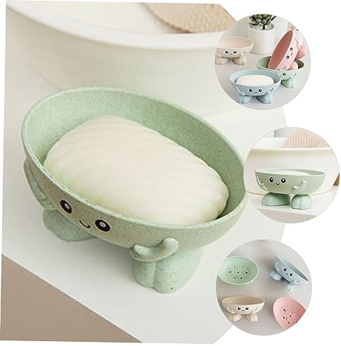 Adorable 2-Pack Soap Storage Trays