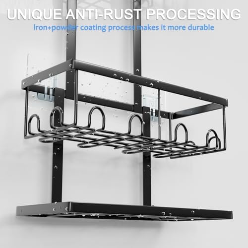 Stylish 3-Tier Hanging Shower Caddy for Your Bathroom