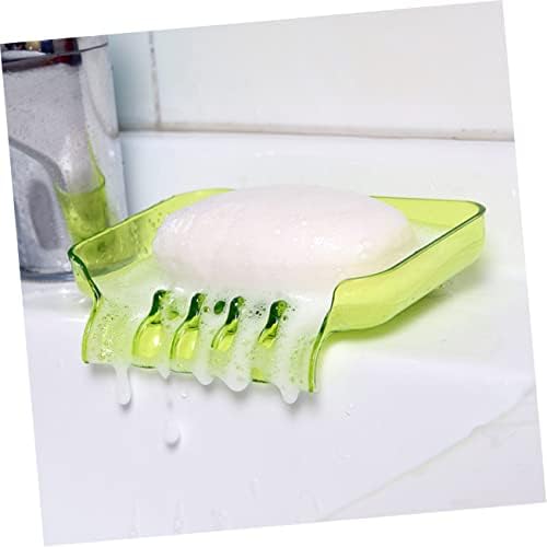 Innovative Suction Soap Dish for Green Drain Storage