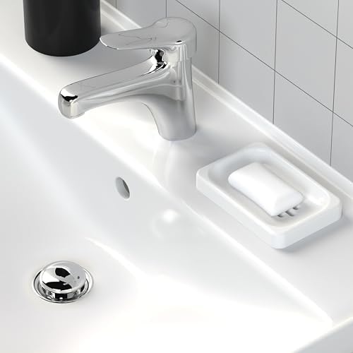 Stylish Rhode Luxury Milk soap dish self-draining and non-slip