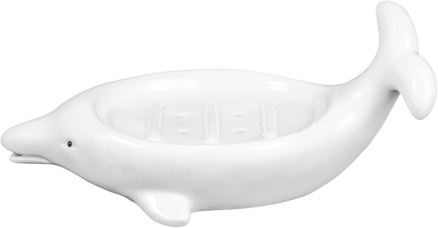 Cute Ceramic Dolphin for the Bath