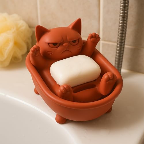 Grumpy Cat Soap Dish 2 Smile with Your Grumpy Cat
