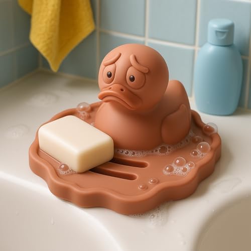 Adorable Quicksand Duck Soap Dish